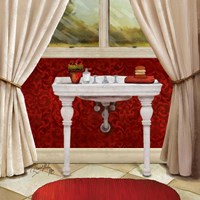 Red Bain II Fine Art Print