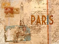 Paris Postcard Fine Art Print