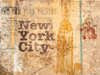 New York Postcard Fine Art Print