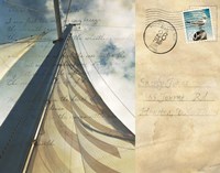 Voyage Postcard II Fine Art Print