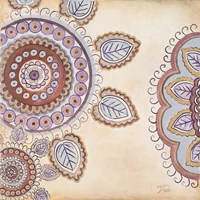 Lavender Textiles I Fine Art Print