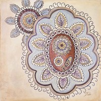 Lavender Textiles II Fine Art Print