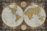 World Map Fine Art Print