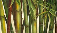 Bamboo on Beige I Fine Art Print