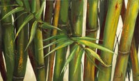 Bamboo on Beige II Fine Art Print