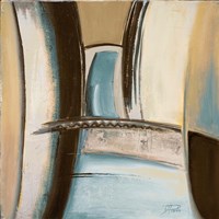 Time Flies on Blue II Framed Print