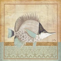 Vintage Fish IV Fine Art Print