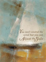 Adjust the Sails & Journey I Framed Print