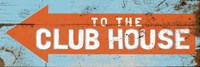 To the Club House Fine Art Print