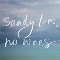 Sandy Toes Fine Art Print