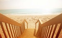 Beach Stairs Fine Art Print