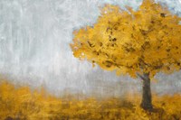 Yellow Eternal Tree Fine Art Print