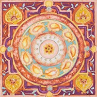 Pink Medallion I Fine Art Print