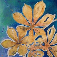 Fiori d' Oro I Framed Print