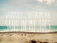 Sand in My Toes Fine Art Print