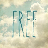 Free In The Clouds Fine Art Print