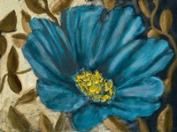 Simple Blue Garden II Fine Art Print