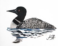 A Day Beside The Lake I Fine Art Print