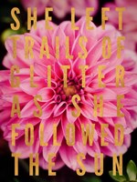 Glittery Flower I Fine Art Print