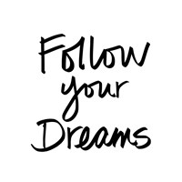 Follow Your Dreams I Framed Print