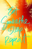 Golden Palm Fine Art Print