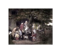 Sunday Morning: Going to Church [S] Fine Art Print