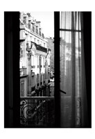 Paris Hotel Window Fine Art Print
