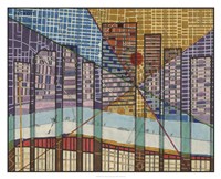 Modern Map of Detroit Fine Art Print