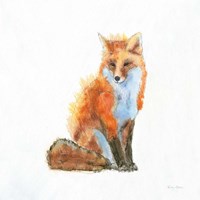 Into the Woods IV on White no Border Fine Art Print