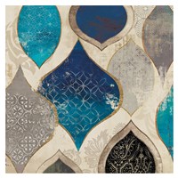 Blue Rhapsody II Fine Art Print