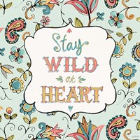 Peace and Paisley II Fine Art Print