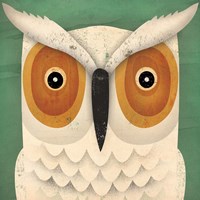 White Owl Fine Art Print