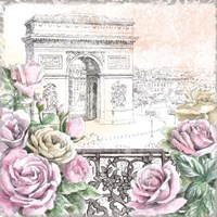 Paris Roses V Fine Art Print