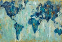 Map of the World Fine Art Print