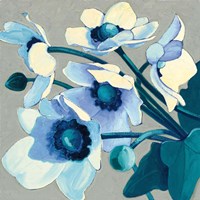Anemones Japonaises III Fine Art Print