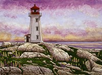 Nova Scotia - Peggy's Cove Lighthouse Fine Art Print