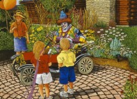 Clownin' Around Fine Art Print