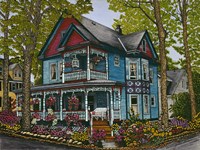 Hollyhock House Fine Art Print