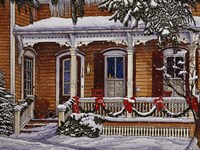 The Porch Fine Art Print