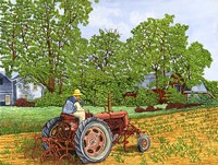 Farmall C Cultivator Fine Art Print