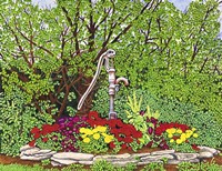 The Old Rusty Pump Fine Art Print