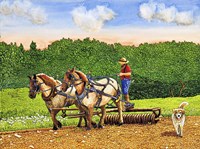 Working The Land Fine Art Print