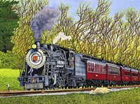 Engine #90 II, Strasburg, Pa Fine Art Print