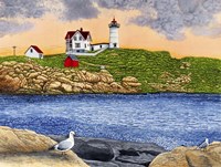 Nubble Light II C2005 Fine Art Print