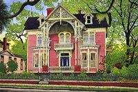 Old Georgia Mansion Fine Art Print