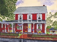 Old Village Shop, Bird-In-Hand Pa Fine Art Print