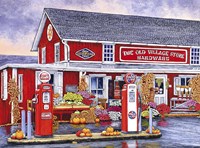 Old Village Store Hardware, Bird-In-Hand Pa Fine Art Print
