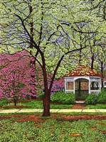Springtime In The Park Fine Art Print
