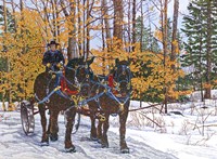 Work Horses Fine Art Print