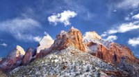 Zion Mountain Clouds Fine Art Print